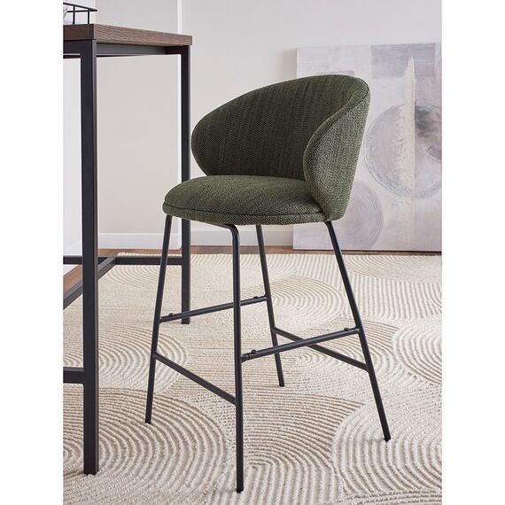 Стул барный Comfy, рогожка, шпинат, Bergenson Bjorn, изображение 4