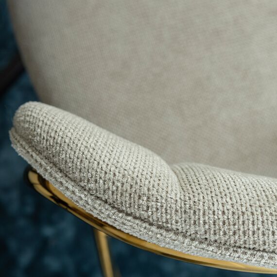 Стул барный Eirill, шенилл, серый, Bergenson Bjorn, изображение 5