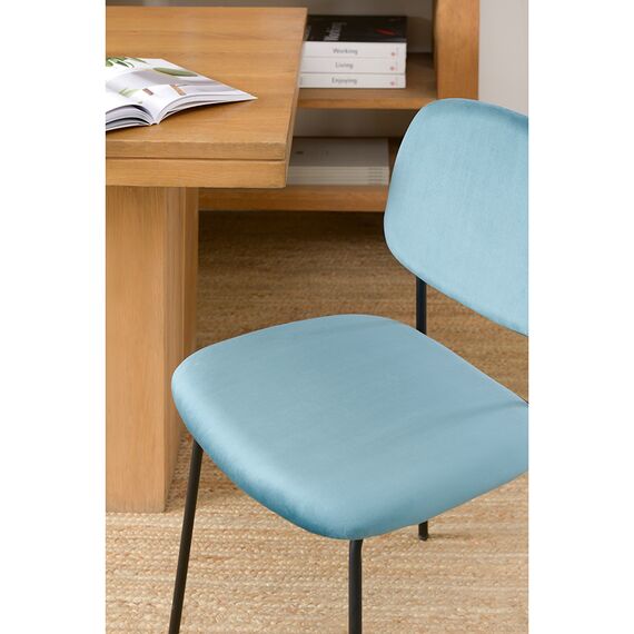 Стул Tilla, велюр, темно-бирюзовый, Bergenson Bjorn, изображение 5