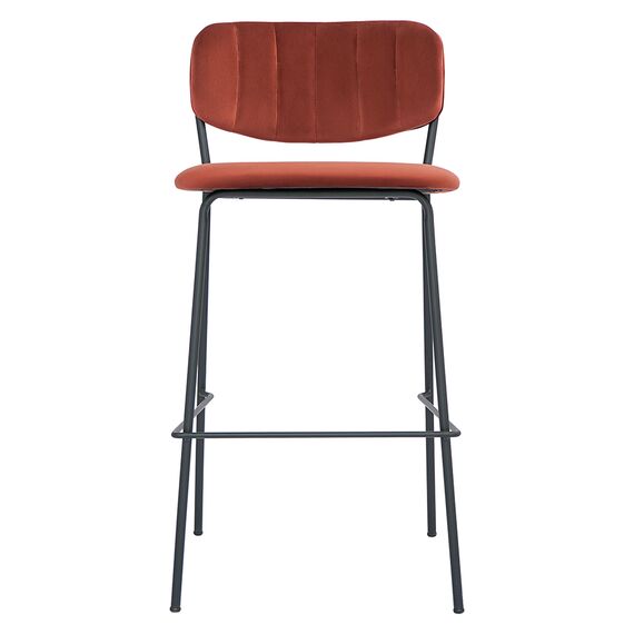 Стул барный Eirill, велюр, кирпичный, Bergenson Bjorn, изображение 7
