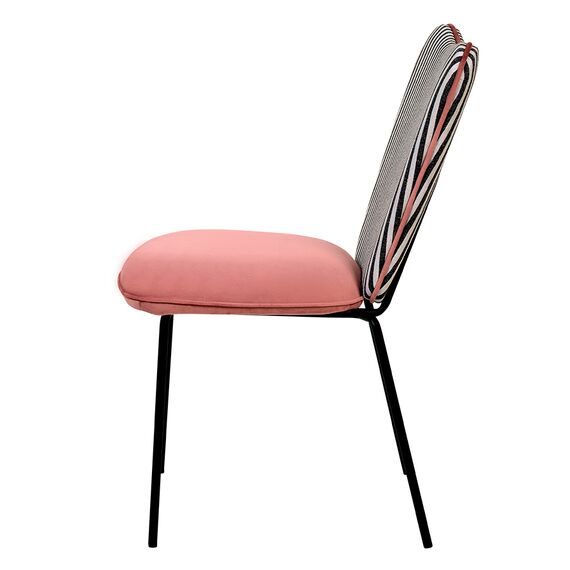 Стул Pompadour, велюр, пыльная роза, Bergenson Bjorn, изображение 4