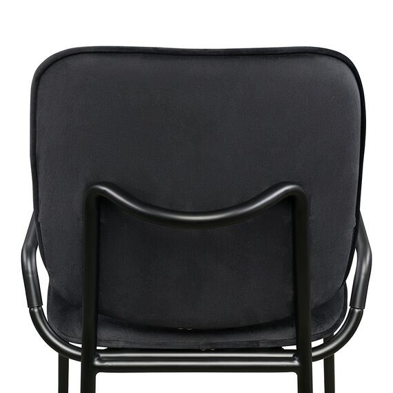 Стул Ror, Double Frame, велюр, черный /черный, LATITUDE, изображение 5