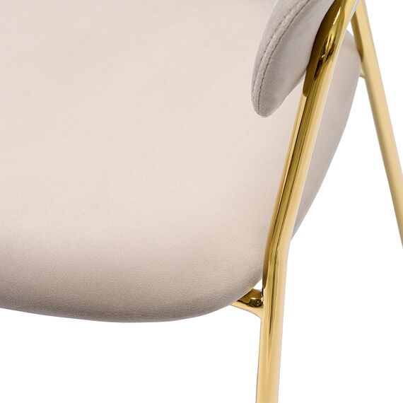 Стул Stefany, велюр, серый, Bergenson Bjorn, изображение 14