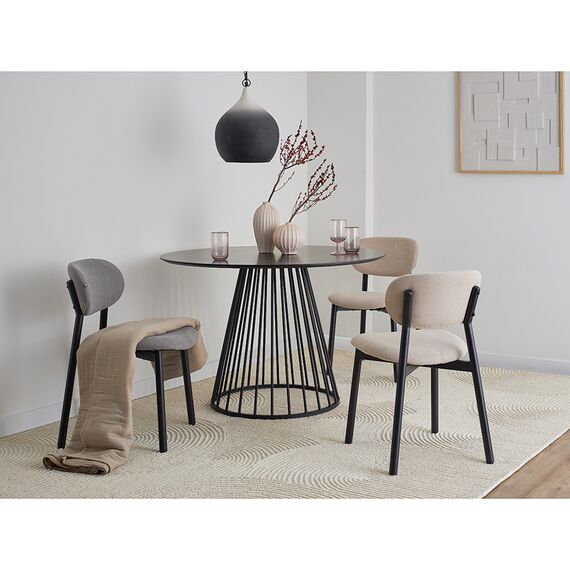 Стул Round, рогожка, ванильный, Bergenson Bjorn, изображение 2