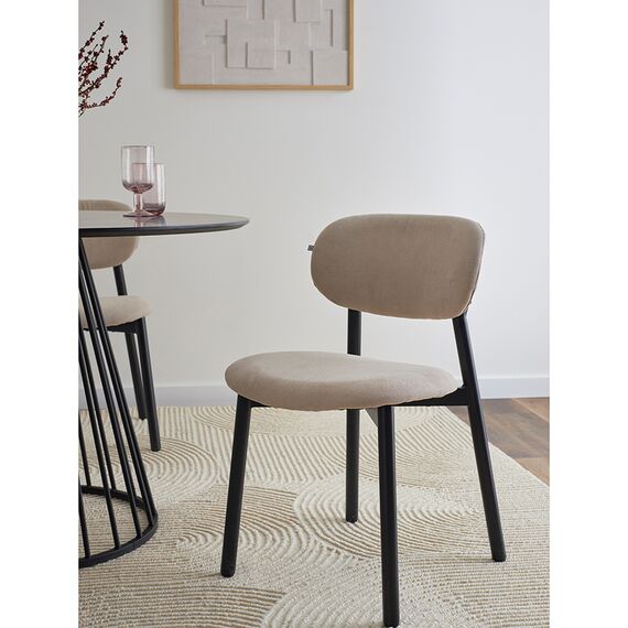 Стул Round, рогожка, ванильный, Bergenson Bjorn, изображение 8