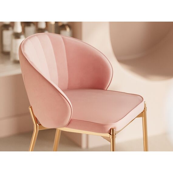 Стул барный Coral, велюр, розовый, Bergenson Bjorn, изображение 5