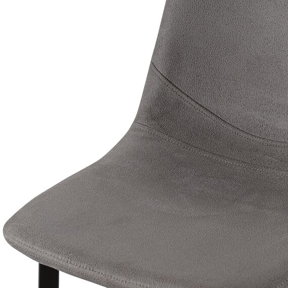 Стул барный Hugh, экокожа, темно-серый, Bergenson Bjorn, изображение 15