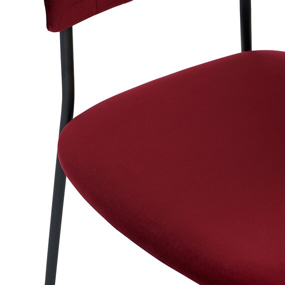 Стул Stefany, велюр, винный, Bergenson Bjorn, изображение 11