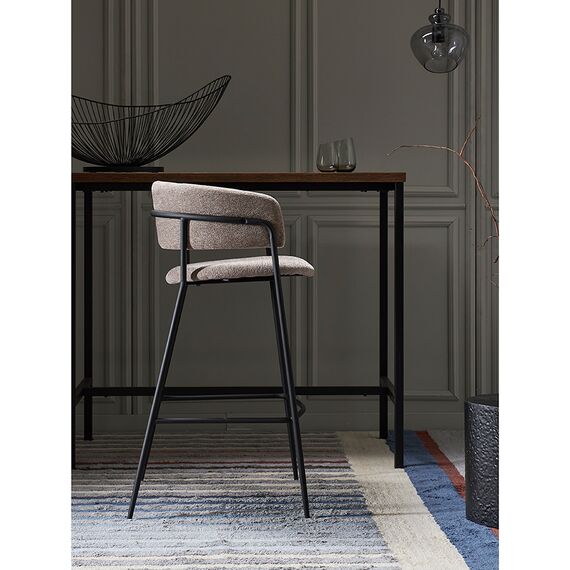 Стул барный Helning, мягкий шенилл, капучино, Bergenson Bjorn, изображение 5