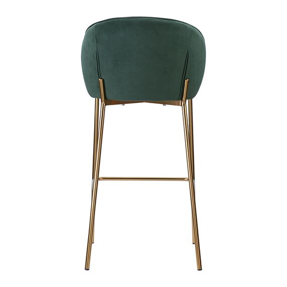 Стул барный Coral, велюр, темно-зеленый, Bergenson Bjorn, изображение 7