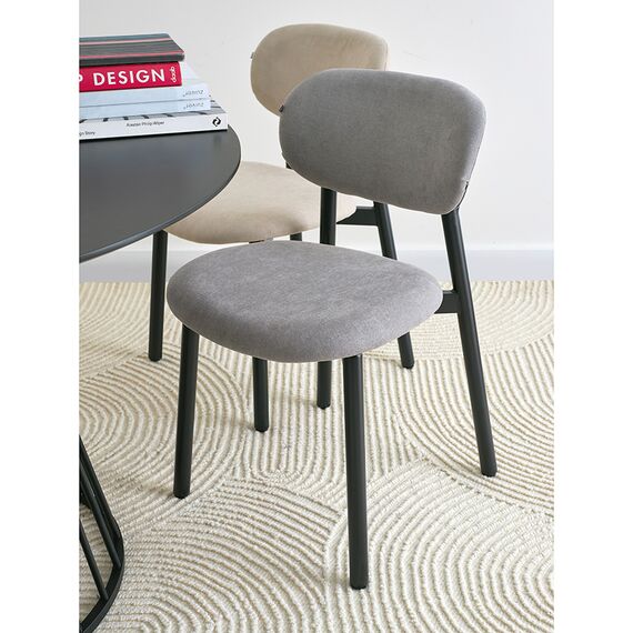 Стул Round, рогожка, дымчато-серый, Bergenson Bjorn, изображение 7