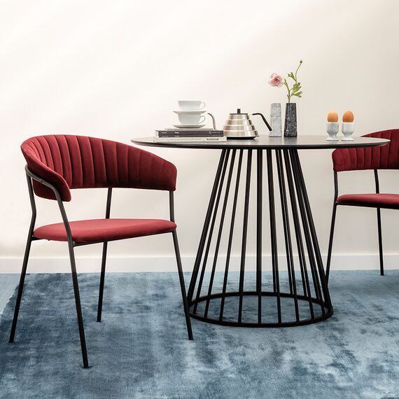 Стул Stefany, велюр, винный, Bergenson Bjorn, изображение 5