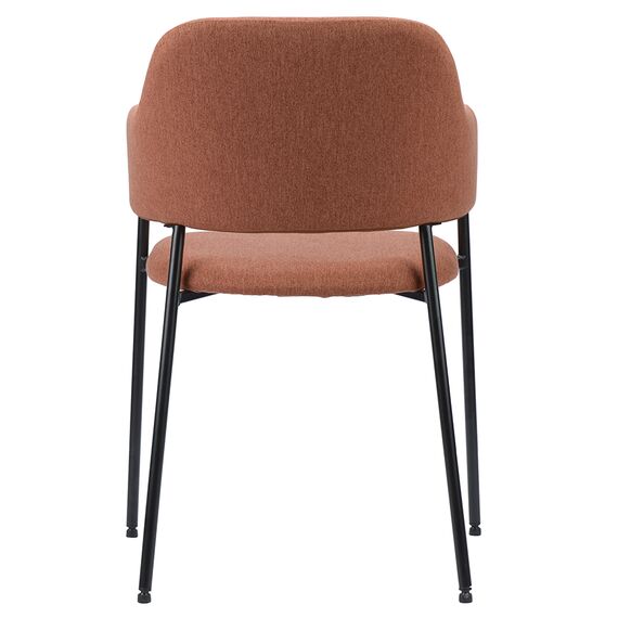 Стул Wendy, рогожка, терракота, Bergenson Bjorn, изображение 17