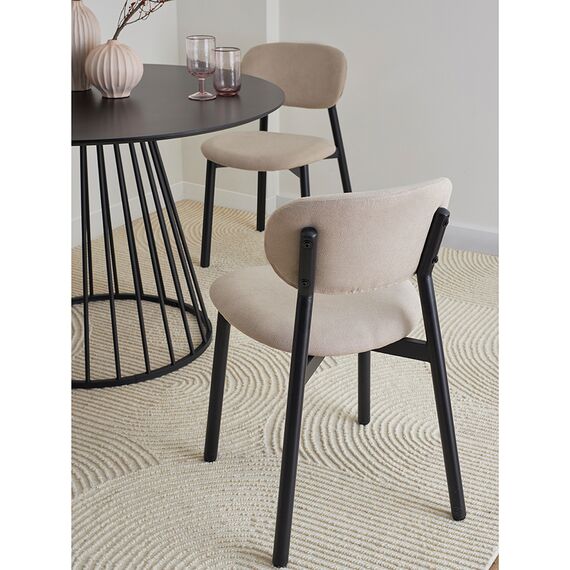 Стул Round, рогожка, ванильный, Bergenson Bjorn, изображение 5