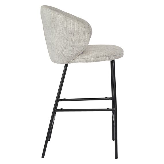 Стул барный Comfy, рогожка, топленое молоко, Bergenson Bjorn, изображение 8