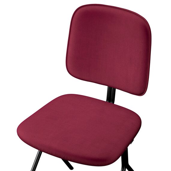 Стул Ror, Y, велюр, черный/пурпурный, LATITUDE, изображение 10