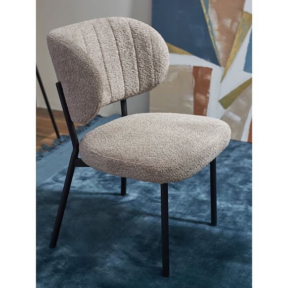 Стул Robbi, букле, серо-бежевый, Bergenson Bjorn, изображение 5