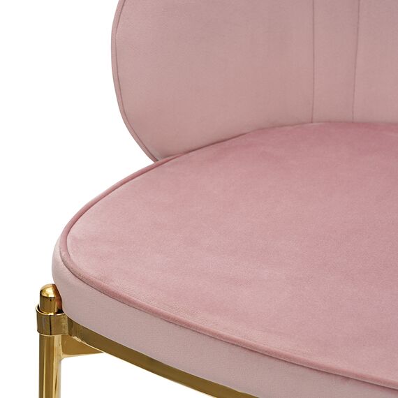 Стул барный Coral, велюр, розовый, Bergenson Bjorn, изображение 12