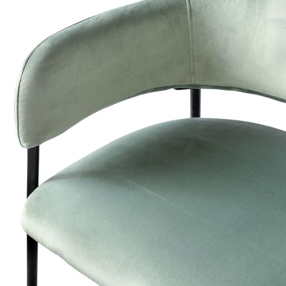 Стул Wendy, велюр, серо-зеленый, Bergenson Bjorn, изображение 15