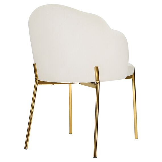 Стул Shelly, велюр, молочный, Bergenson Bjorn, изображение 10