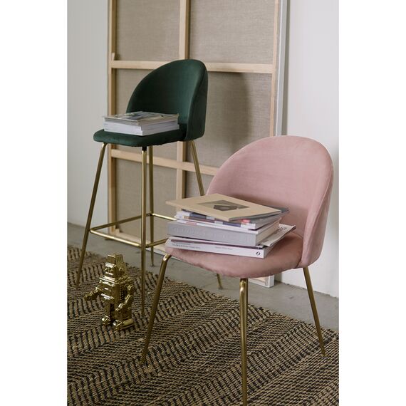 Стул барный Coral, велюр, темно-зеленый, Bergenson Bjorn, изображение 14