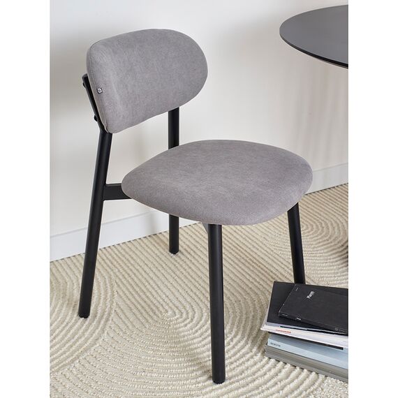 Стул Round, рогожка, дымчато-серый, Bergenson Bjorn, изображение 5