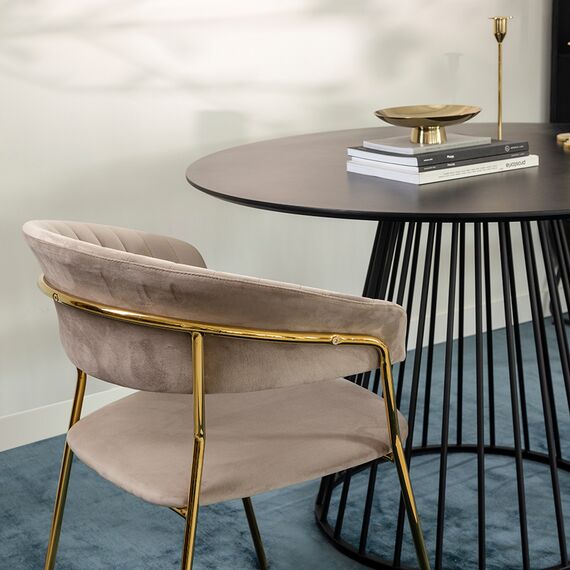 Стул Stefany, велюр, серый, Bergenson Bjorn, изображение 3