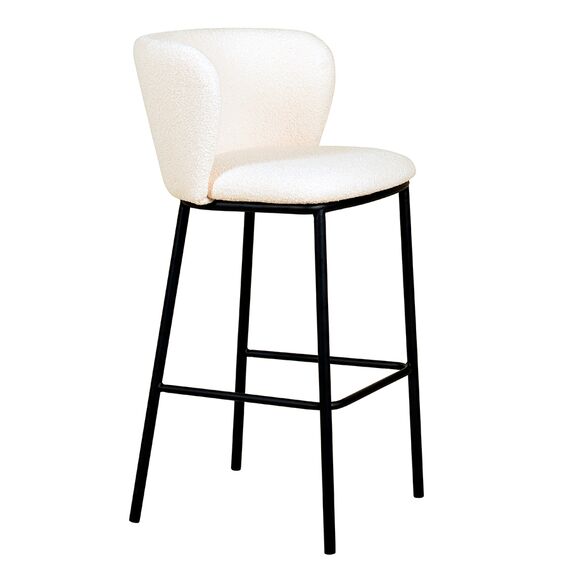 Стул барный Foggy, букле, молочный, Bergenson Bjorn, изображение 3