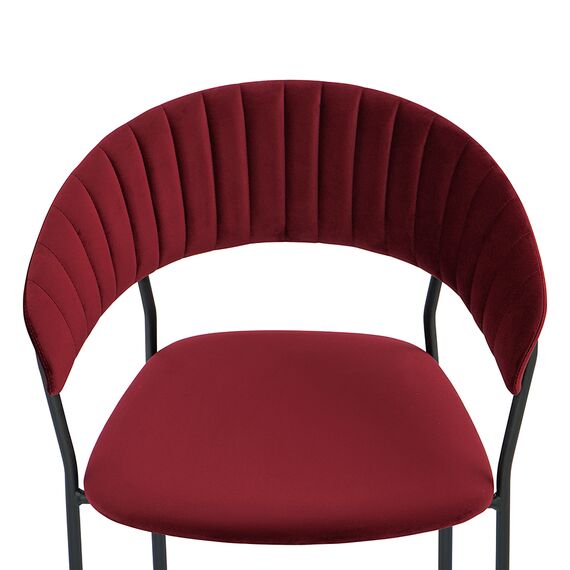 Стул Stefany, велюр, винный, Bergenson Bjorn, изображение 10
