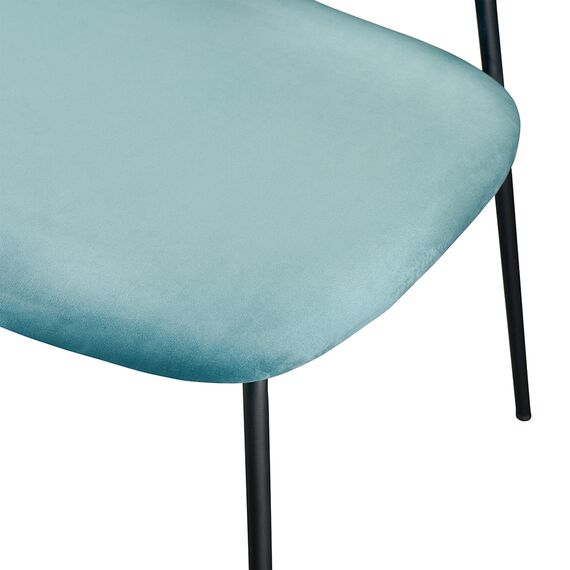 Стул Tilla, велюр, темно-бирюзовый, Bergenson Bjorn, изображение 17