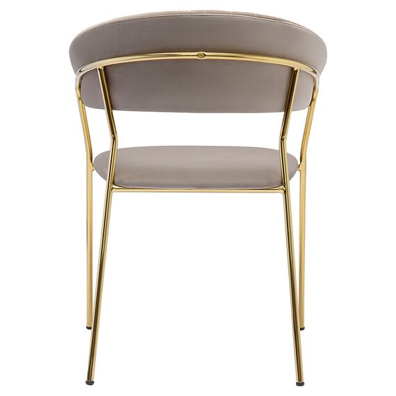 Стул Stefany, велюр, серый, Bergenson Bjorn, изображение 11