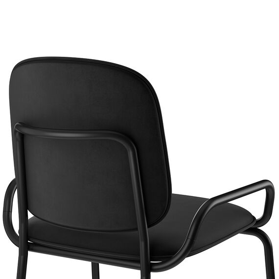 Стул барный Ror, 2 Frame, велюр, черный/черный, LATITUDE, изображение 4