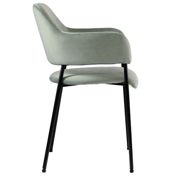 Стул Wendy, велюр, серо-зеленый, Bergenson Bjorn, изображение 10