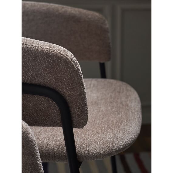 Стул барный Helning, мягкий шенилл, капучино, Bergenson Bjorn, изображение 6