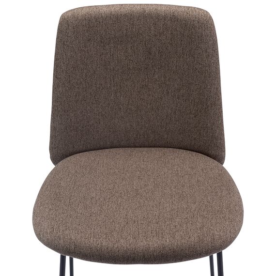 Стул барный Niels, рогожка, темно-коричневый, Bergenson Bjorn, изображение 14