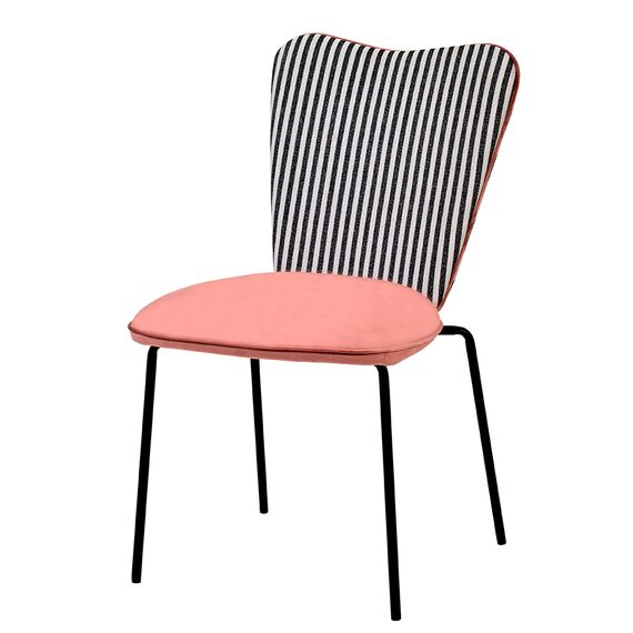 Стул Pompadour, велюр, пыльная роза, Bergenson Bjorn