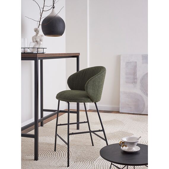 Стул барный Comfy, рогожка, шпинат, Bergenson Bjorn, изображение 3