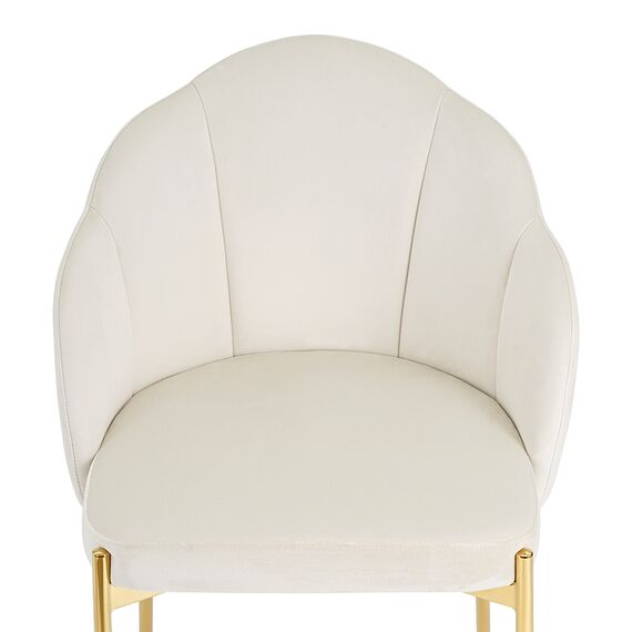 Стул Shelly, велюр, молочный, Bergenson Bjorn, изображение 2