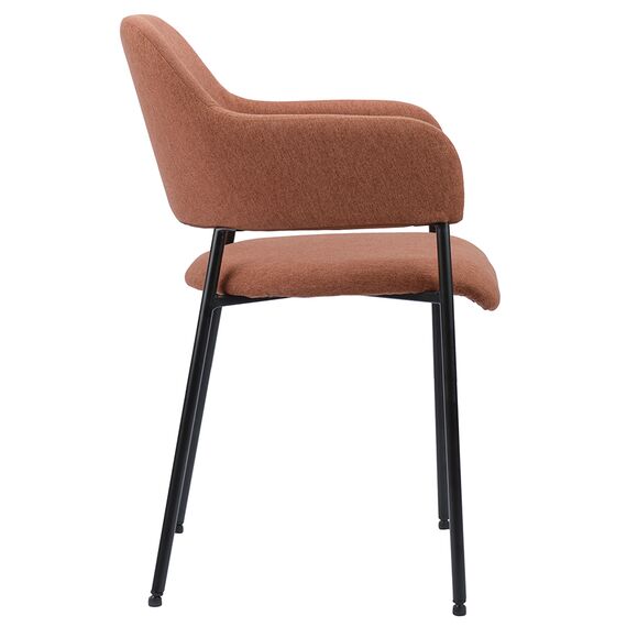 Стул Wendy, рогожка, терракота, Bergenson Bjorn, изображение 15