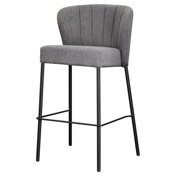 Стул барный Kristin, серый, Bergenson Bjorn