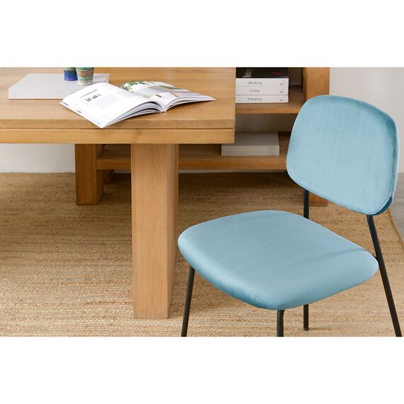 Стул Tilla, велюр, темно-бирюзовый, Bergenson Bjorn, изображение 6