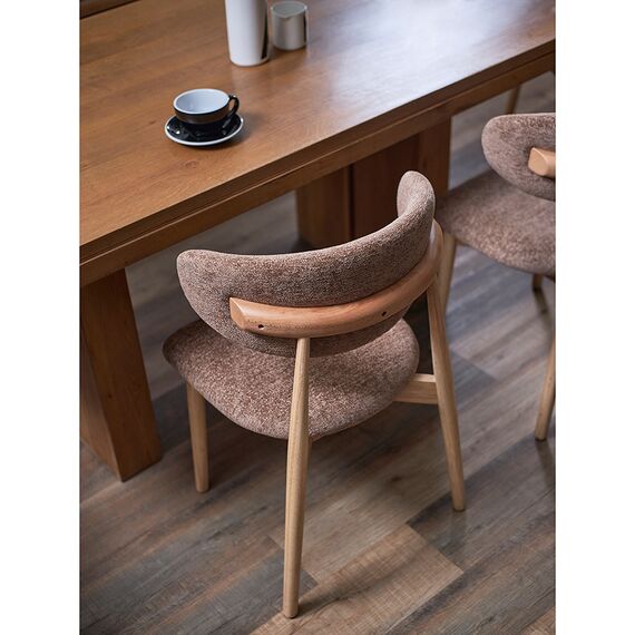 Стул Stone, мягкий шенилл, кофе с молоком, Bergenson Bjorn, изображение 7