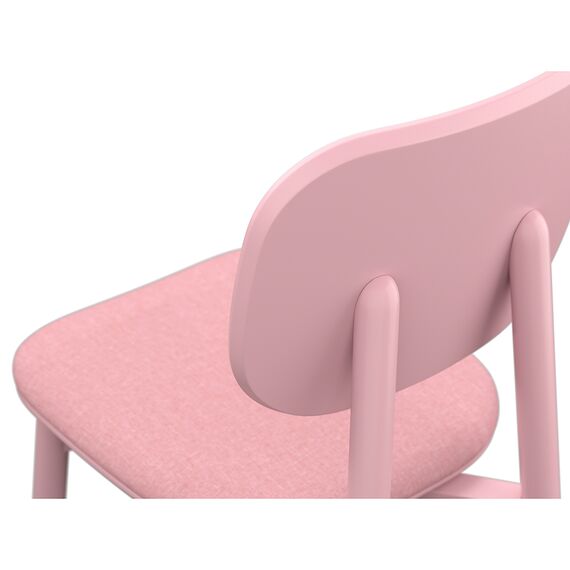 Стул Saga, рогожка, розовый, LATITUDE, изображение 4