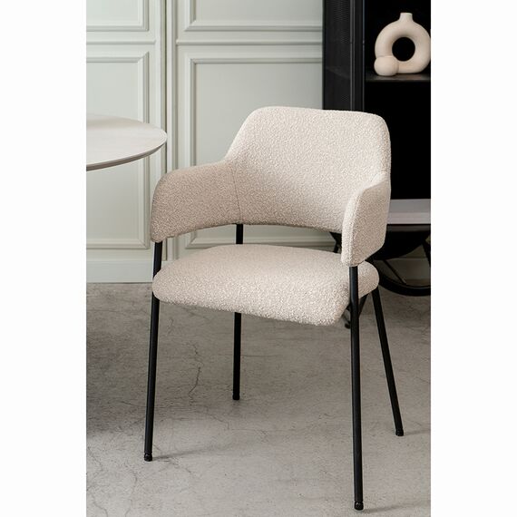 Стул Wendy, букле, серый, Bergenson Bjorn, изображение 3