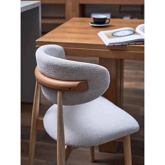 Стул Stone, мягкий шенилл, кремовый, Bergenson Bjorn, изображение 9