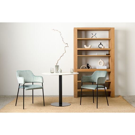 Стул Wendy, велюр, серо-зеленый, Bergenson Bjorn, изображение 3