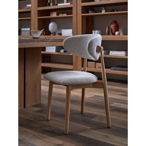 Стул Stone, мягкий шенилл, кремовый, Bergenson Bjorn, изображение 3