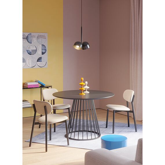 Стул Round, рогожка, ванильный, Bergenson Bjorn, изображение 10