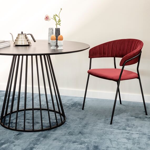 Стул Stefany, велюр, винный, Bergenson Bjorn, изображение 3