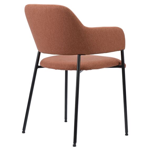 Стул Wendy, рогожка, терракота, Bergenson Bjorn, изображение 16